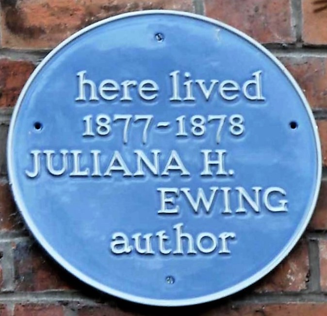 Juliana Ewing (1841-1885) Blue Plaque